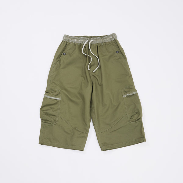 【RAJABROOKE|ラジャブルック】CHINO KARGO SHORTS/チノカーゴショーツ(OLIVE)