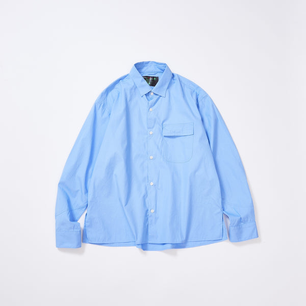 【RAJABROOKE | ラジャブルック】KERJA SHIRT 2/ケルジャシャツ 2(SAX)