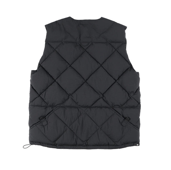 MIDDEL LAYER DOWN VEST/ミドルレイヤーダウンベスト(BLACK)