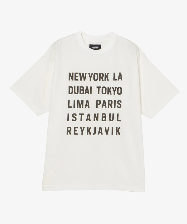 【MODMNT|モドメント】TOUR CITIES TEE 