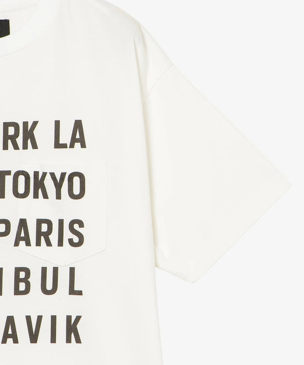 【MODMNT|モドメント】TOUR CITIES TEE 