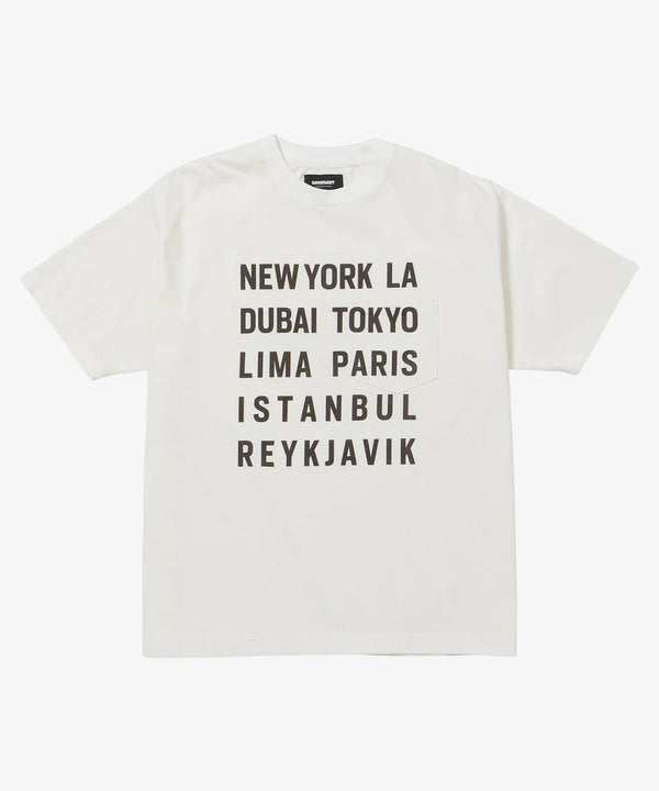 【MODMNT|モドメント】TOUR CITIES TEE 
