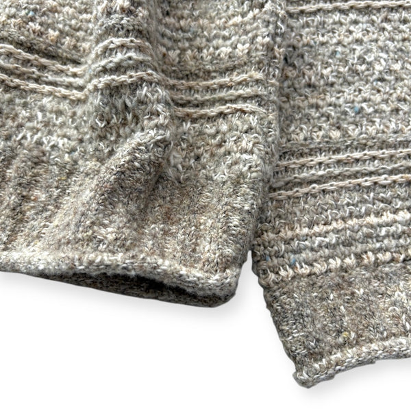 【CREPUSCULE|クレプスキュール】MULTI BORDER MIX P/O/マルチボーダーミックスプルオーバー(BEIGE , BROWN , NAVY))