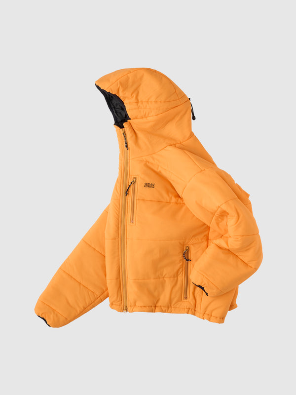 【SEDAN ALL-PURPOSE | セダンオールパーパス】POLAR PUFF PARKA/ポーラーパフパーカー(MANGO YELLOW)