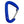 【GOSSAMER GEAR|ゴッサマーギア】MINI CARABINER/ミニカラビナ(BLUE , BLACK)