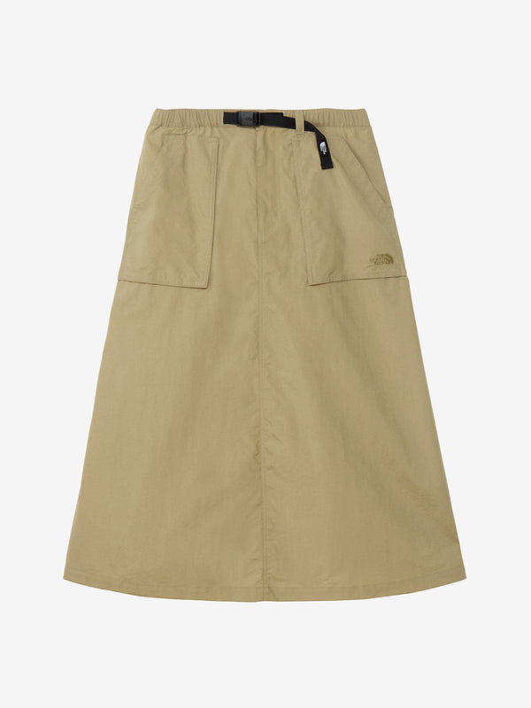 【THE NORTH FACE|ザノースフェイス】W'S COMPACT SKIRT/ウィメンズコンパクトスカート(CK クラシックカーキ,K ブラック)