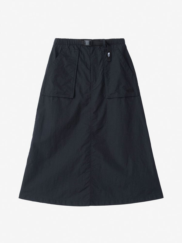 【THE NORTH FACE|ザノースフェイス】W'S COMPACT SKIRT/ウィメンズコンパクトスカート(CK クラシックカーキ,K ブラック)