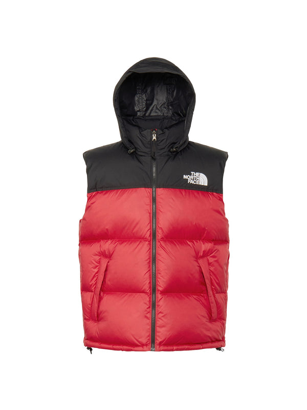 【THE NORTH FACE|ザノースフェイス】NUPTSE VEST/ヌプシベスト(BK ブラック×クリアレイクブルー , TK ブラック×TNFレッド)