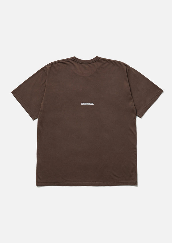【NEIGHBORHOOD|ネイバーフッド】NH 261 SPOT . TEE SS-7(BROWN,BLACK)