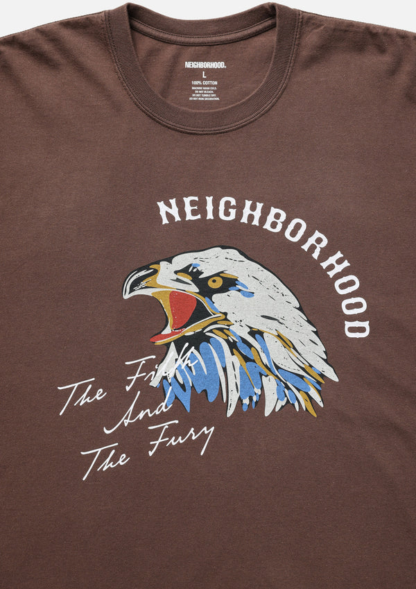 【NEIGHBORHOOD|ネイバーフッド】NH 261 SPOT . TEE SS-7(BROWN,BLACK)
