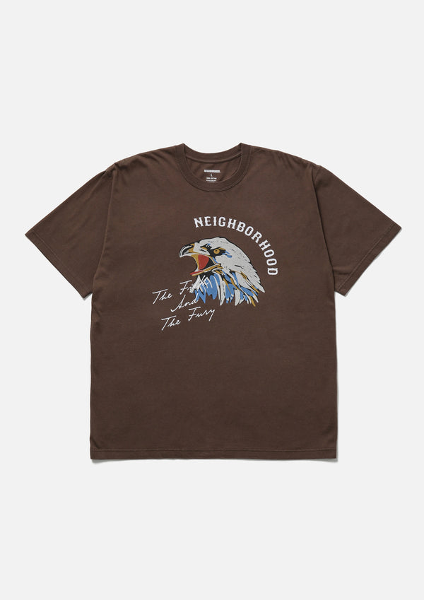 【NEIGHBORHOOD|ネイバーフッド】NH 261 SPOT . TEE SS-7(BROWN,BLACK)