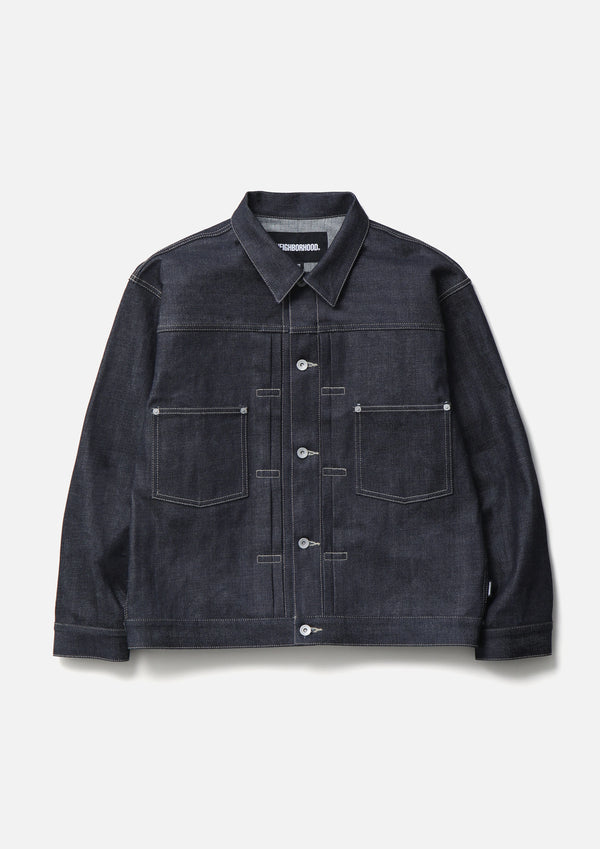 【NEIGHBORHOOD|ネイバーフッド】RIGID DENIM TYPE-2 JACKET