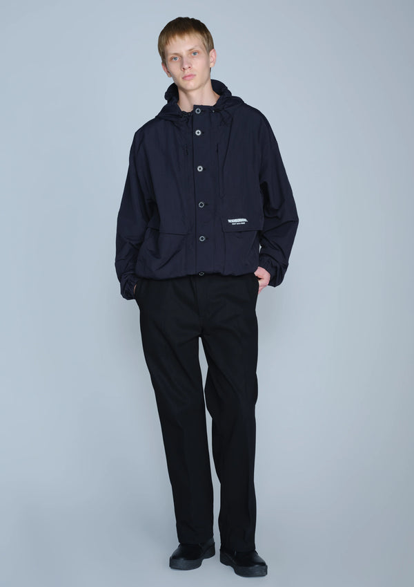 【NEIGHBORHOOD|ネイバーフッド】SLIM STRAIGHT WORK PANTS(BLACK)