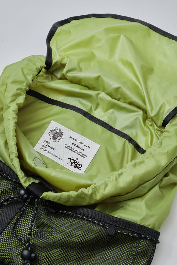 【SAYHELLO|セイハロー】NEW DAILY MESH BAG/ニューデイリーメッシュバック(OLIVE)