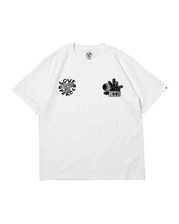 【SAYHELLO|セイハロー】NIGHT FANTASY S/S TEE/ナイトファンタジーS/Sティー(WHITE)