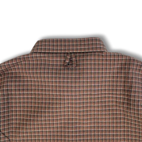 【NOROLL|ノーロール】NORMAL PANAMA S/S SHIRT/ノーマルシャツ(PANAMA CHECK)