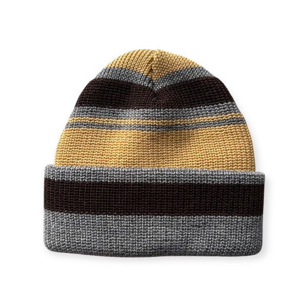 【NOROLL|ノーロール】CONFECTION BEANIE/コンフィクションビーニー(CREAM YELLOW , SMOKE BROWN)