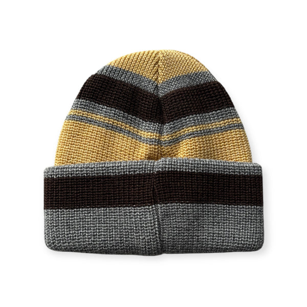 【NOROLL|ノーロール】CONFECTION BEANIE/コンフィクションビーニー(CREAM YELLOW , SMOKE BROWN)