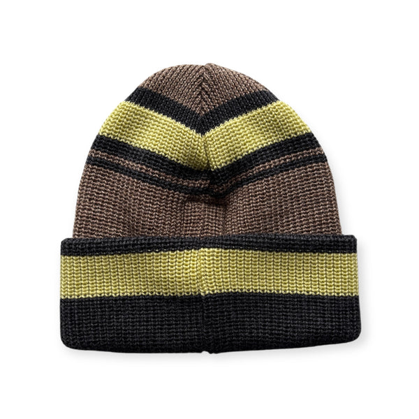 【NOROLL|ノーロール】CONFECTION BEANIE/コンフィクションビーニー(CREAM YELLOW , SMOKE BROWN)