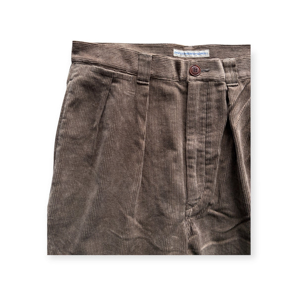 【NOROLL|ノーロール】THICKWALK CORDS PANTS(LIME GREEN , SMOKE BROWN)