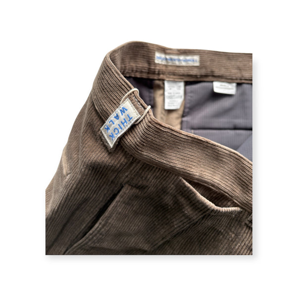 【NOROLL|ノーロール】THICKWALK CORDS PANTS(LIME GREEN , SMOKE BROWN)