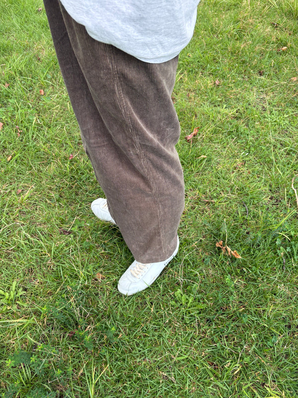 【NOROLL|ノーロール】THICKWALK CORDS PANTS(LIME GREEN , SMOKE BROWN)