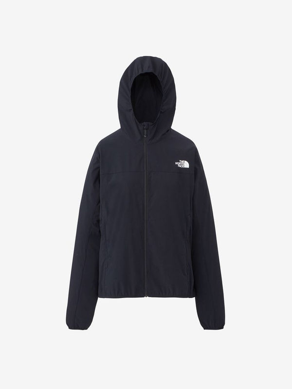 【THE NORTH FACE|ザノースフェイス】W'S MOUNTAIN SOFTSHELL HOODIE/マウンテンソフトシェルフーディ(K)