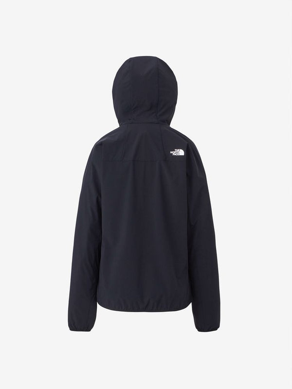 【THE NORTH FACE|ザノースフェイス】W'S MOUNTAIN SOFTSHELL HOODIE/マウンテンソフトシェルフーディ(K ブラック)