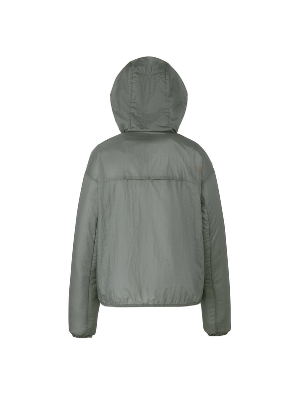【THE NORTH FACE|ザノースフェイス】DF AXION WIND HOODIE/ダイヤモンドフューズアクションウィンドフーディ(SP スモークドパール)
