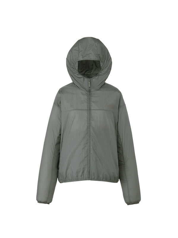 【THE NORTH FACE|ザノースフェイス】DF AXION WIND HOODIE/ダイヤモンドフューズアクションウィンドフーディ(SP スモークドパール)