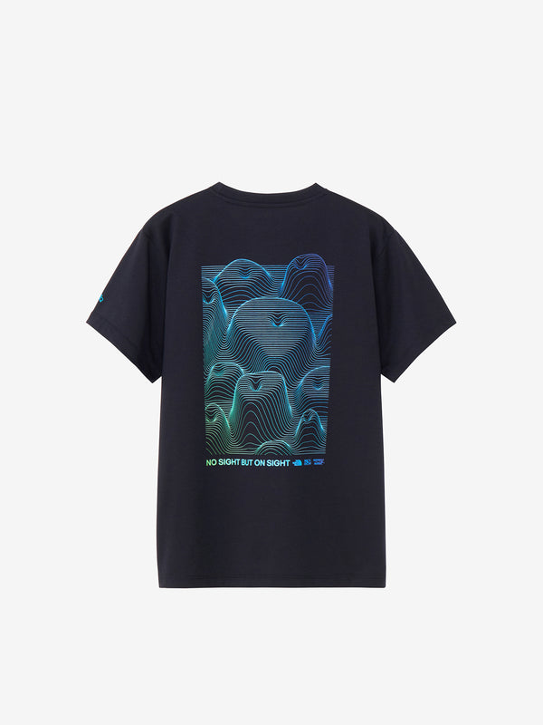 【THE NORTH FACE|ザノースフェイス】W'S S/S TNF MONKEY MAGIC TEE/ウィメンズS/S TNFモンキーマジックティー(Z ミックスグレー,K ブラック)