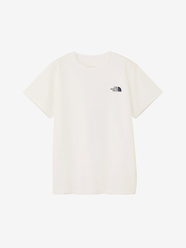 【THE NORTH FACE|ザノースフェイス】W'S S/S ES CIRCULAT TEE/ウィメンズS/S ES サーキュレーションティー(W ホワイト,Z ミックスグレー)