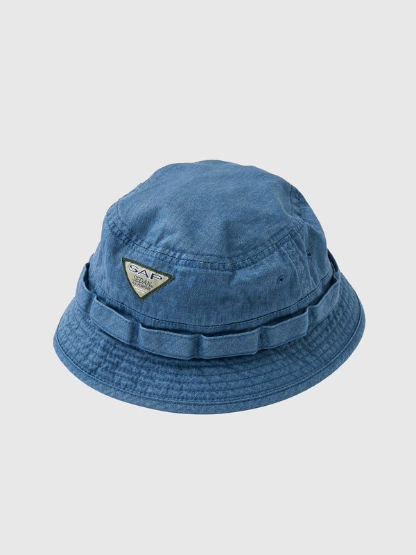 【SEDAN ALL-PURPOSE|セダンオールパーパス】VINTAGE WASHED BOONIE HAT/ビンテージウォッシュド ブーニーハット(NAVY)