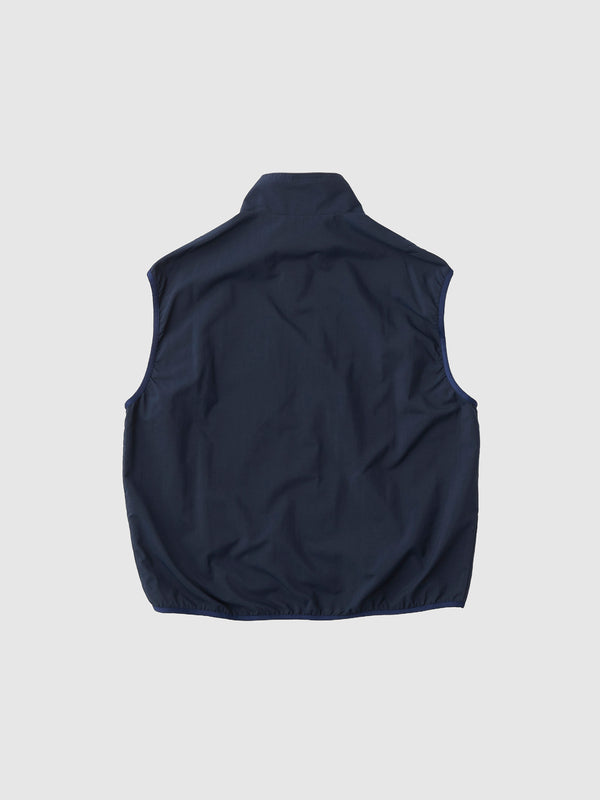 FULL ZIP PACKABLE VEST/フルジップパッカブルべスト(NAVY)