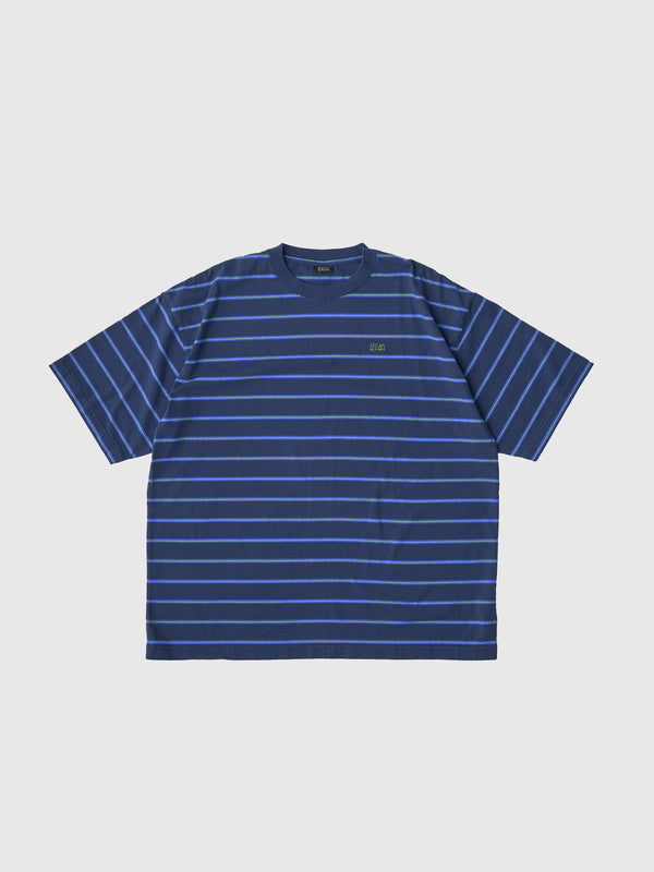 【SEDAN ALL-PURPOSE|セダンオールパーパス】STRIPED S/S TEE/ストライプS/Sティー(NAVY×BLUE,OLIVE×KHAKI)