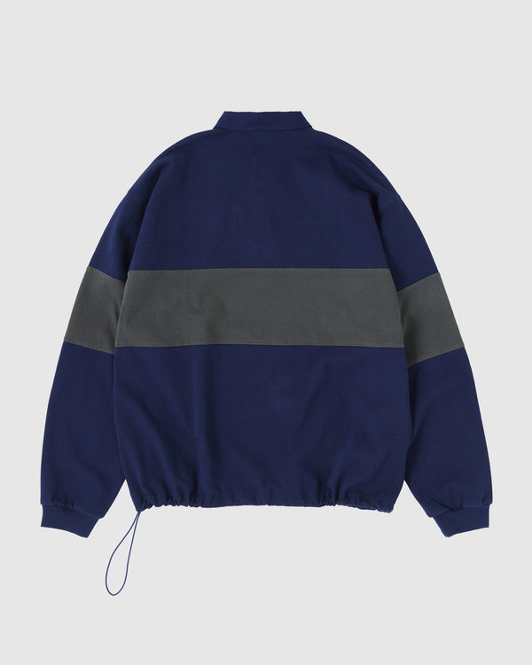 【SEDAN ALL-PURPOSE|セダンオールパーパス】RUGBY JERSEY/ラグビージャージー(CHARCOAL×BROWN , NAVY×OLIVE)
