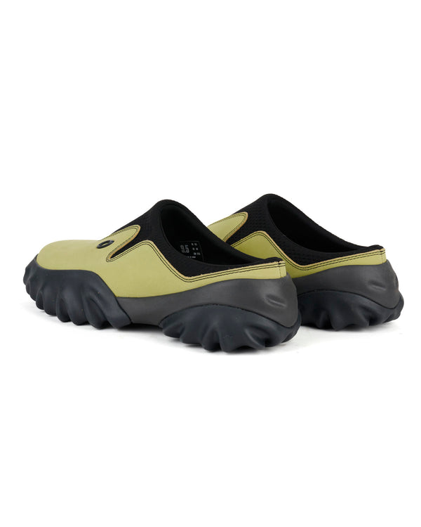 【OAKLEY FACTORY TEAM | オークリーファクトリーチーム】SUEDE CHOP SAW MULE /スウェードチョップソウミュール(CELERY/BLACK)
