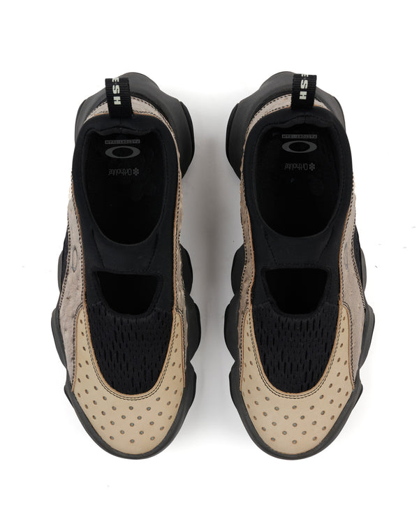 【OAKLEY FACTORY TEAM | オークリーファクトリーチーム】OSTRICH FLESH SANDAL/オーストリッチ フレッシュ サンダル(CASTLE/BLACK)