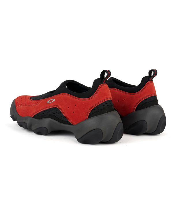 【OAKLEY FACTORY TEAM | オークリーファクトリーチーム】SUEDE FLESH SANDAL/スウェードフレッシュサンダル(LAVA/BLACK)