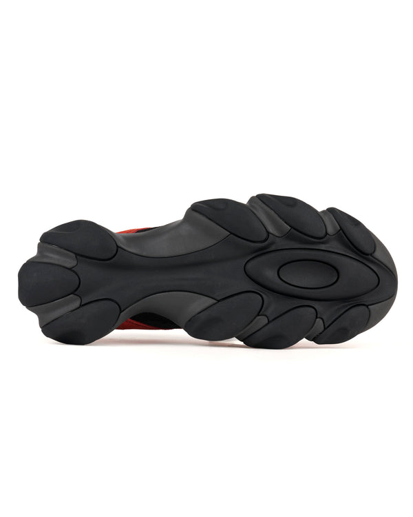 【OAKLEY FACTORY TEAM | オークリーファクトリーチーム】SUEDE FLESH SANDAL/スウェードフレッシュサンダル(LAVA/BLACK)