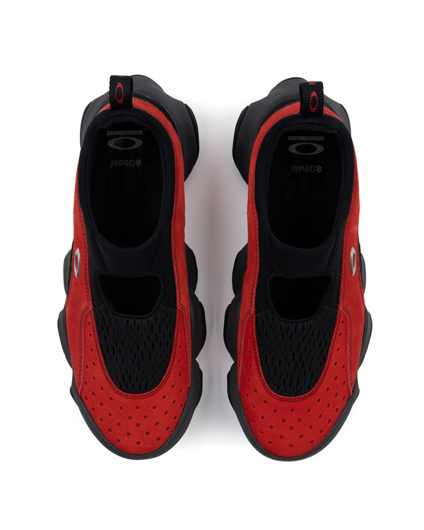 【OAKLEY FACTORY TEAM | オークリーファクトリーチーム】SUEDE FLESH SANDAL/スウェードフレッシュサンダル(LAVA/BLACK)