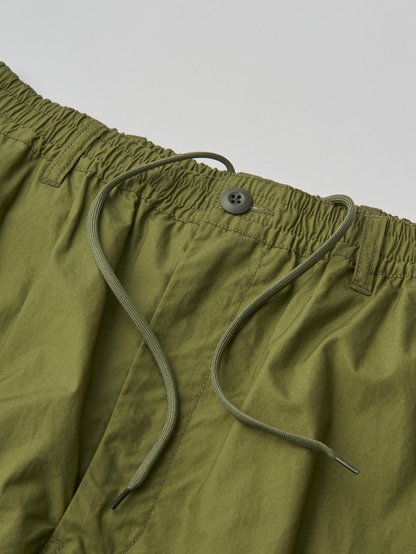 【SEDAN ALL-PURPOSE】COTTON CARGO EASY SHORTS/コットンカーゴイージーショーツ(BURGUNDY,BLACK,OLIVE)