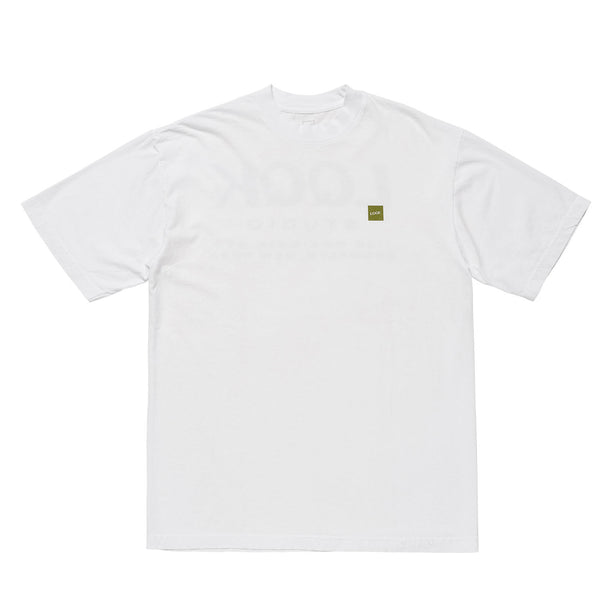 【LQQK STUDIO | ルックスタジオ】LQQK SHOP TEE/ルックショップTシャツ(WHITE)
