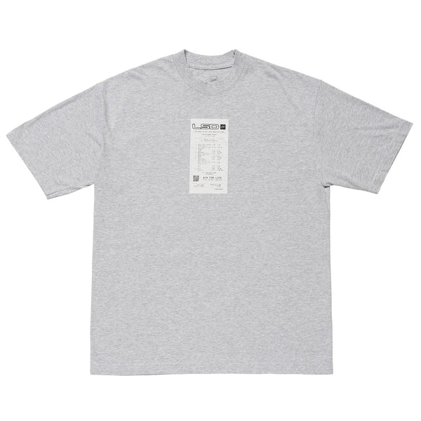 【LQQK STUDIO | ルックスタジオ】LSD TEE(GREY , WASHED BLACK)