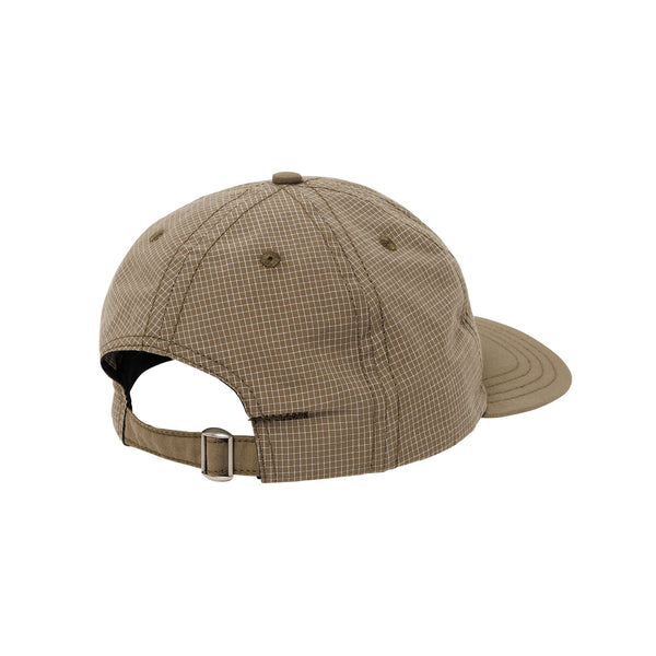 【LQQK STUDIO | ルックスタジオ】RIPSTOP BOX LOGO CAP/リップストップボックスロゴキャップ(KHAKI)