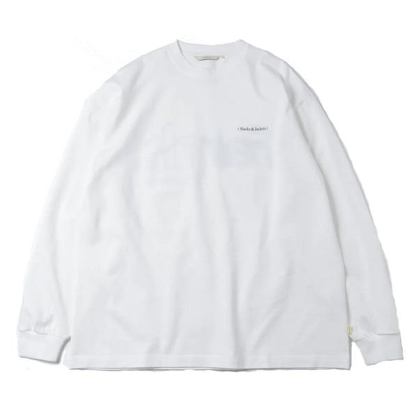 PRINTED GRAPHIC T-SHIRT "FARAH TROUSERS"/プリントグラフィックTシャツ(WHITE)