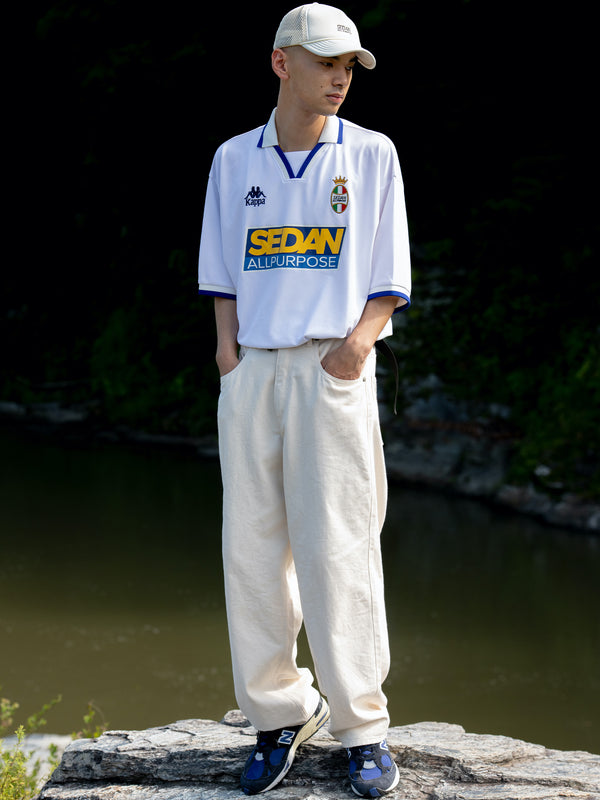 【SEDAN ALL-PURPOSE|セダンオールパーパス】CLASSIC FIT 5P PANTS/クラシックフィット5Pパンツ(IVORY)