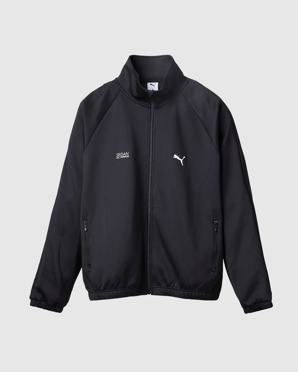 【SEDAN ALL-PURPOSE|セダンオールパーパス】PUMA/VENTILATION TRACK JACKET/プーマ ベンチレーション トラックジャケット(BLACK) 正規取扱店舗 公式オンライン通販 島根 松江 26FW プーマ コラボ