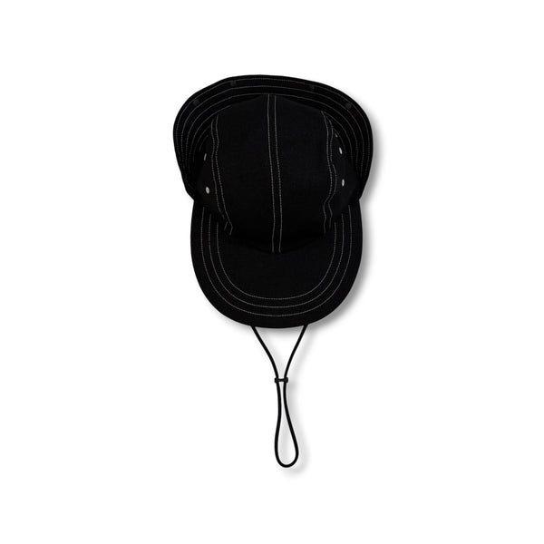 【NO CAP|ノーキャップ】PANAMA LOOK LONG BILL 2WAY CAP/パナマルック ロングビル 2ウェイ キャップ(BLACK) 正規取扱店舗 公式オンライン通販 島根 松江 