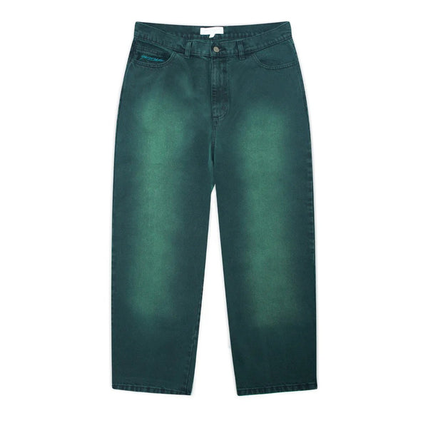 【YARDSALE|ヤードセール】FADED SLUB PHANTASY JEANS/フェイデッドスラブファンタジージーンズ (GREEN)